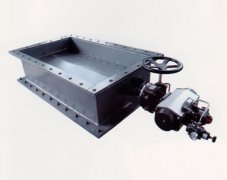 單軸氣動擋板門